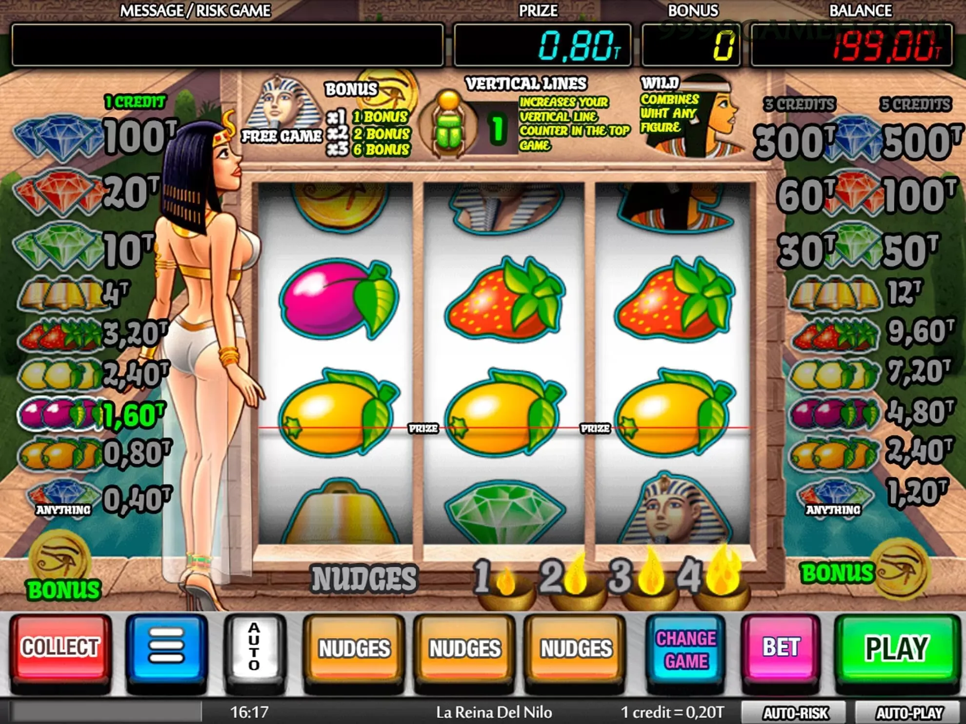 Slots com prêmios 9999game